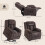Homcom Sillón Elevador Marrón 92 x 94 x 105 cm 6