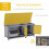 PawHut Conejera de Exterior Gris 112 x 50 x 54 cm 5