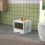 PawHut Arenero para Gato Verde 48.5 x 38 x 36.5 cm 3