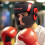 Casco de Boxeo Bicolor 24 x 23 x 26 cm 5