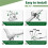 Ergonomic Weed Eater Handle, String Trimmer Grip with Adjustable Shoulder Harness Universal Back Saver Handle Extension 4