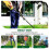 Ergonomic Weed Eater Handle, String Trimmer Grip with Adjustable Shoulder Harness Universal Back Saver Handle Extension 5