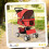 PawHut Carrito para Perro Rojo 77 x 44 x 102 cm 6
