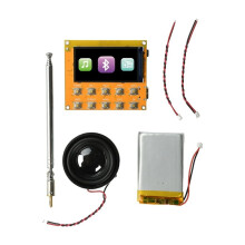 FM Radio Decoder Board Lossless Audio Player 1.9-Inch TFT Color Screen 76-108MHz DIY FM Radio Module