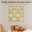 Homcom Decoración para Pared Amarillo 67.9 x 3.2 x 67.9 cm 4