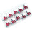 10PCS TMR Joystick for PS5 Controller RS13 Thumbstick No-Drift Replacement Gamepad 3D Analog Sensor Accessories 2