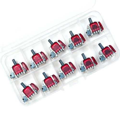 10PCS TMR Joystick for PS5 Controller RS13 Thumbstick No-Drift Replacement Gamepad 3D Analog Sensor Accessories