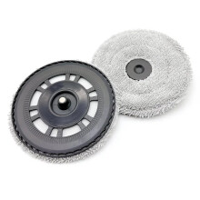 For Mova P50 Pro Ultra Mop Pad Holder Accessories,Compatible for P10 Pro Ultra/P50 Ultra/E40 Ultra (2 Plates and 2 Mops)