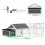 PawHut Gallinero Bicolor 240 x 112.5 x 76 cm 6