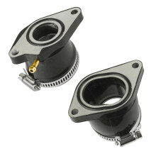 2Pcs Intake Manifold Carburetor Boot for Raptor 660 YFM660R 2001-2005 LH & RH 5LP-13586-01-00,5LP-13596-01-00