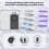 10 Pack Dust Bags Compatible for  Flow 2, 2.4L Large Capacity 6