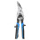 CHNT Multifunctional Metal Sheet Hand Tool Cutting Scissor Cutter Multi-Directional Scissors Industrial Work Professional A 1