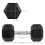 Homcom Juego de Mancuerna Bicolor 31 x 13.5 x 11.7 cm 8