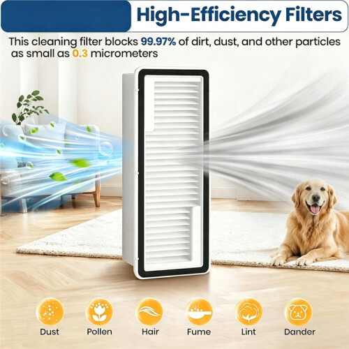 Compatible for  FLOW 2 Robot Vacuum Cleaner Replacement Accessories Main Side Brush Hepa Filter Roller Mop 23pcs