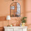 Homcom Espejo de Pared Negro 60 x 2 x 91 cm 6