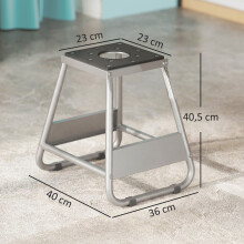 Soporte para Motocicleta Gris 40 x 36 x 40.5 cm