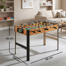 Mesa de Futbolín Multicolor 118 x 104 x 69 cm