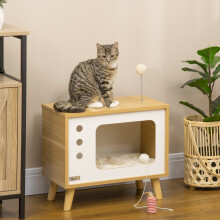 Caseta para Gato Marrón 50 x 28 x 43 cm