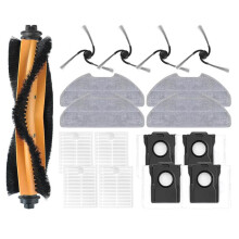 D20 Air  Accessories Kit Compatible for  D20 Air  Robot Vacuum Replacement Parts Set 17pcs