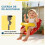 Columpio Infantil Rojo 28 x 36 x 180 cm 4