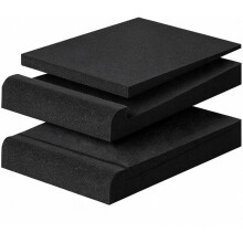 2 Pack Acoustic Isolation Pads, Studio Monitor Speaker Isolation Foam Pads, High Density Acoustic Foam for 5" Speakers