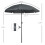 Outsunny Sombrilla de Playa Gris 180 x 180 x 209 cm 1