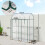 Outsunny Invernadero Transparente 143 x 46 x 165 cm 6