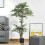 Outsunny Ficus Artificial Verde 15 x 15 x 150 cm 5