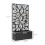 Outsunny Jardinera Exterior Negro 61 x 23 x 113 cm 1
