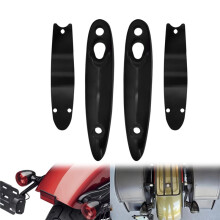 Motorrad-Halterung für Hintere Blinker und Kennzeichenverlegung für Softail Breakout Fat Boy FLFB 18-20