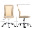 Vinsetto Silla de Oficina Beige 43 x 58 x 100 cm 6