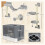 PawHut Conjunto para Mascota Gris 84.5 x 19 x 54 cm 3
