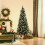 Homcom Árbol de Navidad Verde 65 x 65 x 180 cm 2
