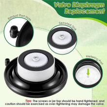 8 Stuks 1'' PGV Membraan Irrigatieklep Vervanging voor Hunter 332100 Membraan Reparatieset