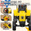 Homcom Tractor Infantil Amarillo 133 x 42 x 51 cm 4