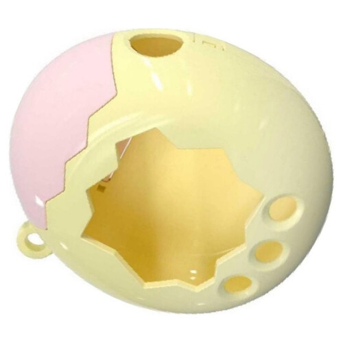For  Paradise Case, Clear Glitter Protective Cover for  Paradise Electronic Pet Game Machine Yellow 1