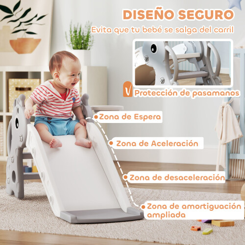Tobogán Infantil Gris 106 x 51.5 x 52 cm
