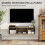 Homcom Armario de Pared Marrón 120 x 30 x 29.5 cm 6