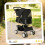 PawHut Carrito para Perro Negro 77 x 44 x 102 cm 6