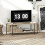 Homcom Mueble para TV Marrón 124 x 43.5 x 41 cm 2
