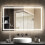 Homcom Espejo de Baño Transparente 100 x 3 x 60 cm 2