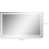 Homcom Espejo de Baño Transparente 100 x 3 x 60 cm 3