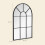 Homcom Espejo de Pared Negro 60 x 2 x 91 cm 4