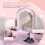 ZONEKIZ Tocador Infantil Rosa 55 x 36 x 86 cm 6