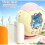 For  Paradise Case, Clear Glitter Protective Cover for  Paradise Electronic Pet Game Machine White 4