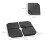 Outsunny Base para Sombrilla Negro 103 x 103 x 8.3 cm 6