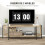 Homcom Mueble para TV Marrón 124 x 43.5 x 41 cm 5
