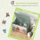 ZONEKIZ Cajas de Almacenamiento Verde 60 x 37 x 39 cm 6