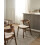 Beliani Set of 2 Dining Chairs LILLY Fabric Brown/ Off-White 2