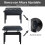 Homcom Banco de Piano Negro 54.5 x 33 x 58 cm 4